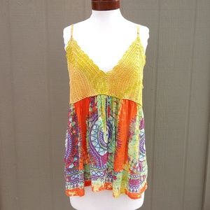 Sacred Threads Crochet Top/Tunic
